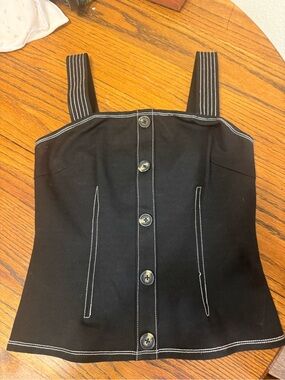 Sirencore y2k office siren vintage corset like top